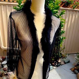 Victoria’s Secret Frilly sheer robe